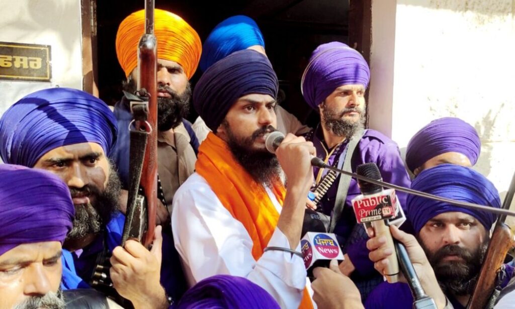 Khalistan supporter Amritpal Singh