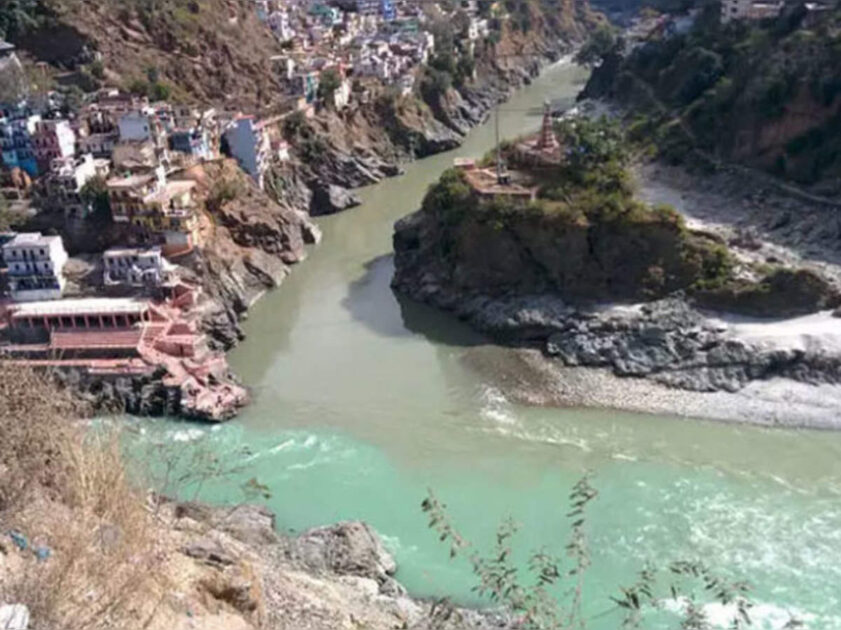Alaknanda And Bhagirathi River