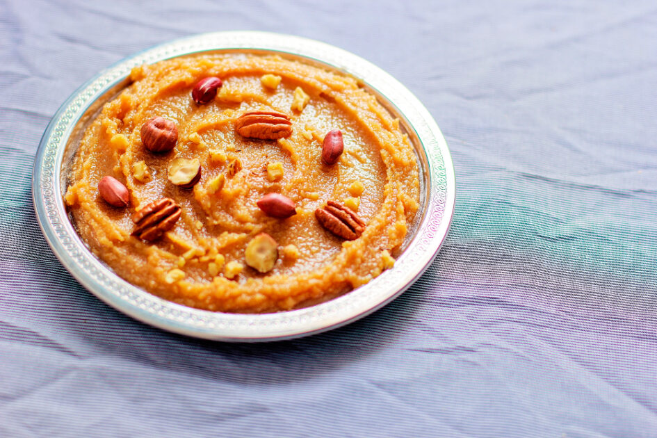 Kacche Papite Ka Halwa