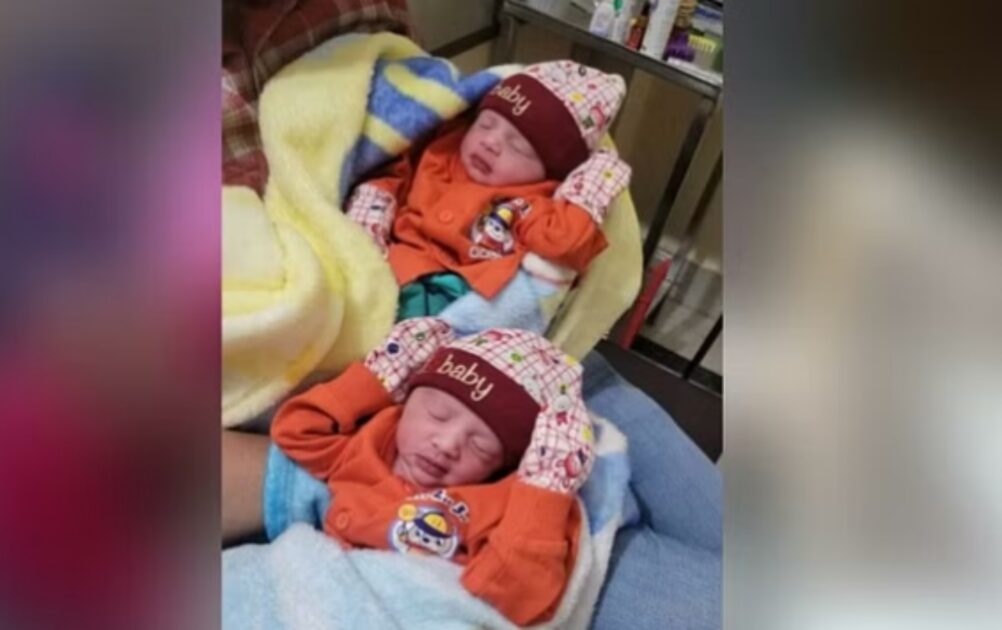 twin daughters