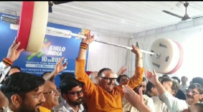 Deputy Chief Minister Brijesh Pathak