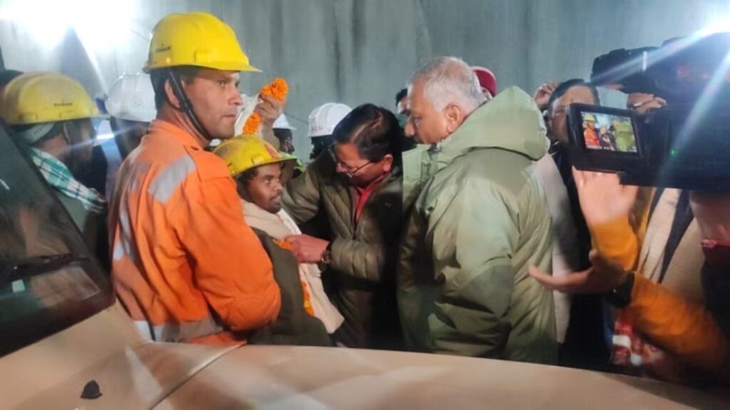 Silkyara Tunnel Collapse Rescue