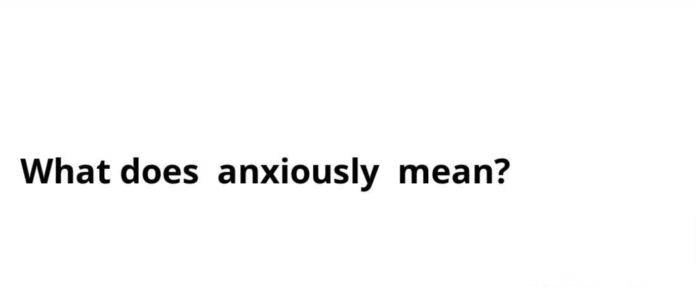 Anxiety meaning in hindi