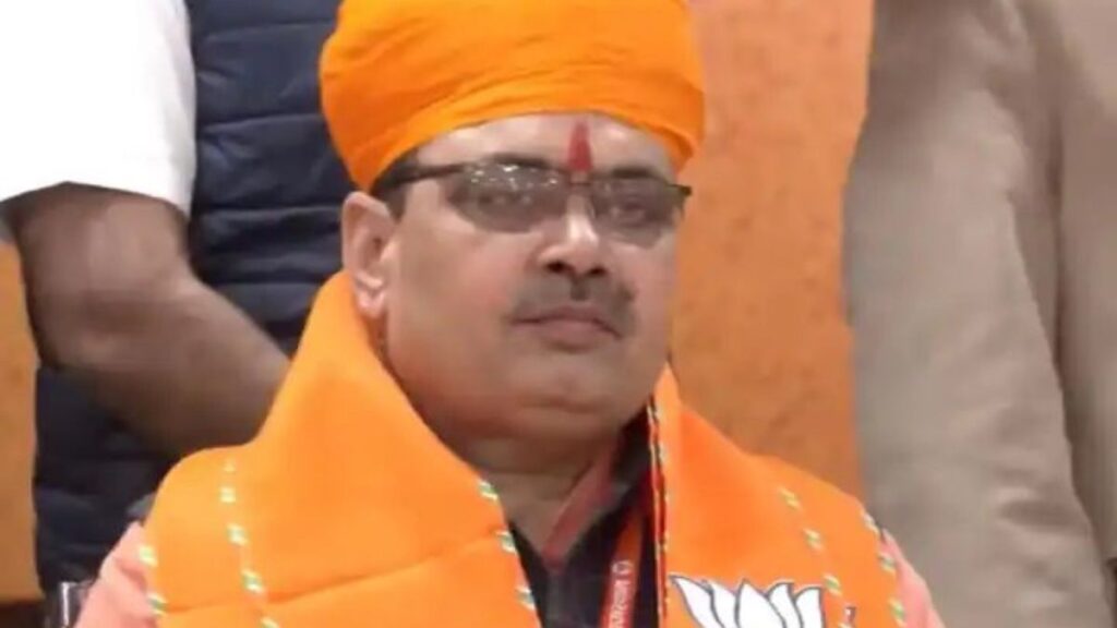 Bhajanlal hit a sixer on the first ball, became the CM of Rajasthan