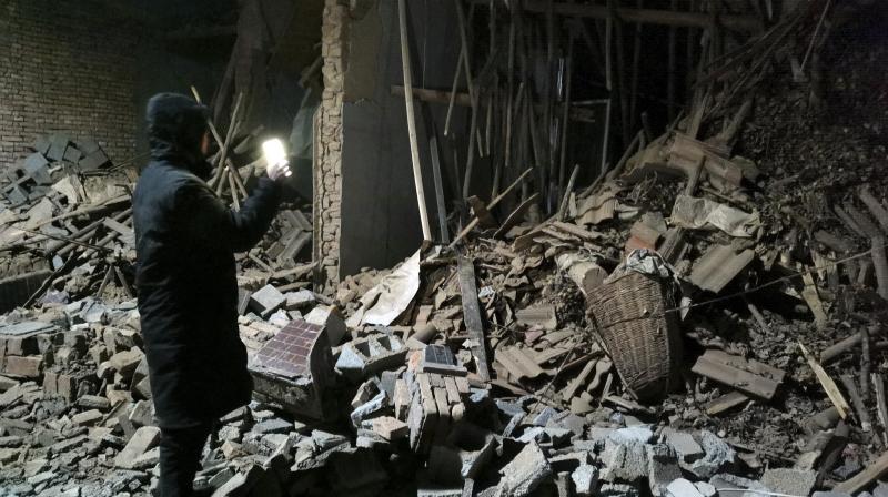Devastating earthquake in China, 111 people died