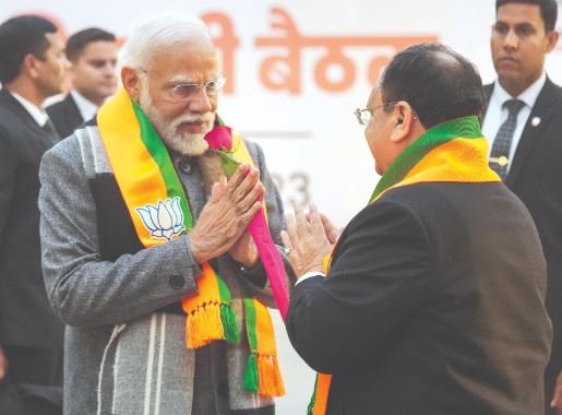 BJP has set a target of crossing 400 this time