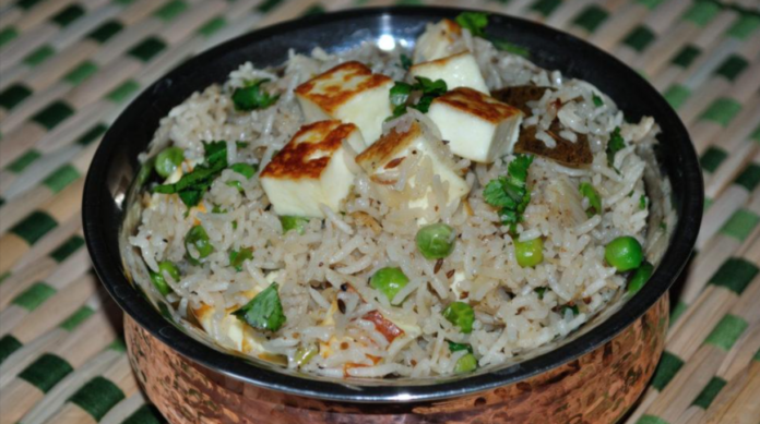 Paneer Pulao Recipe