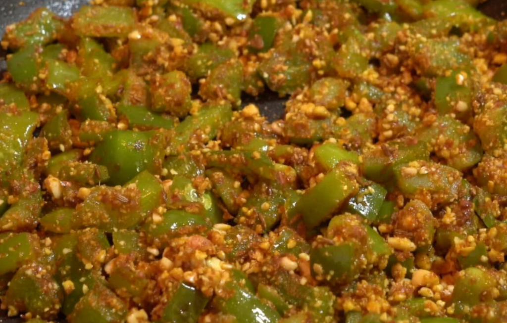 Shimla mirch ki sabji