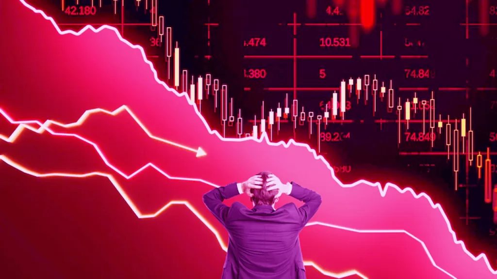 heavy selling