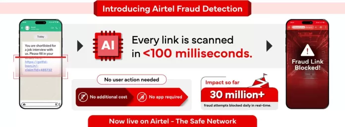 Airtel takes strong action against online fraud