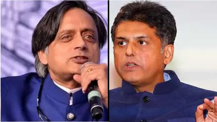 Manish Tewari and Shashi Tharoor