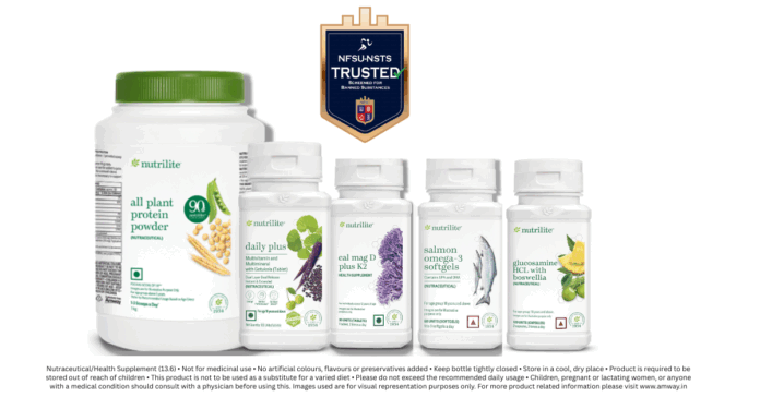 Nutrilite by Amway Trusted by NFSU