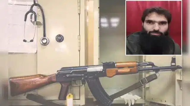 AK-47s and explosives recovered