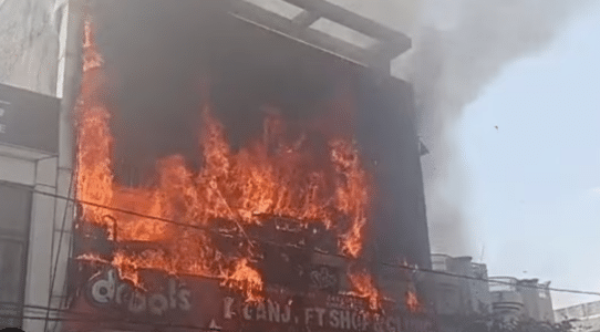 Lucknow fire incident