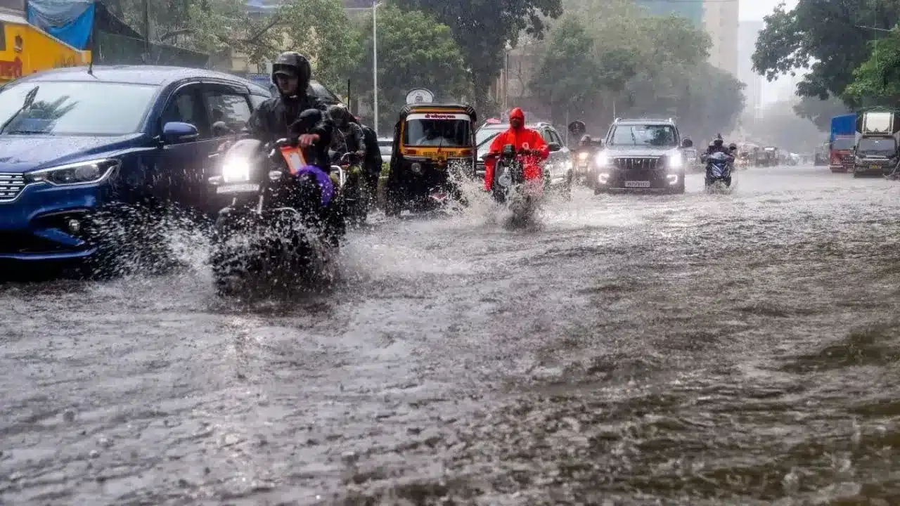 heavy rain